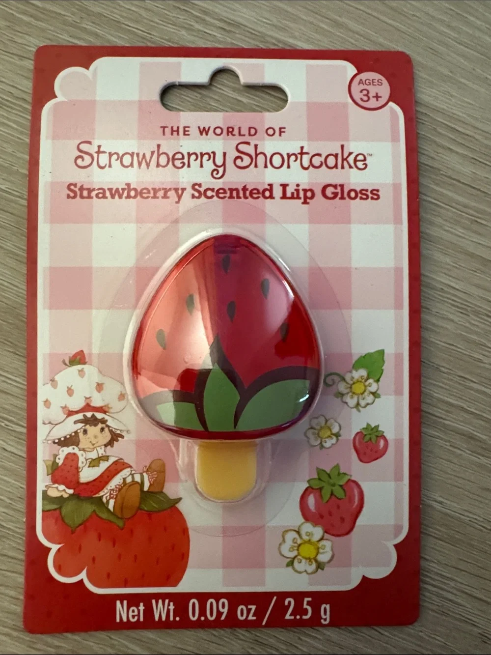 Strawberry Shortcake Strawberry Scented Lip Scrub & Lip Gloss Set NEW 🏷️